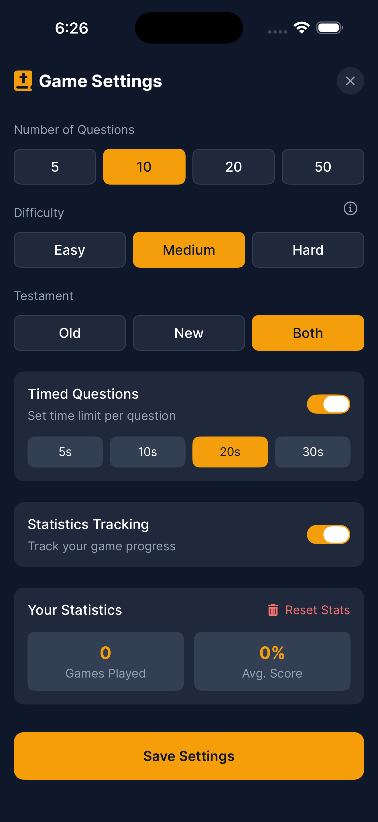 Bible Reference Game screenshot 2